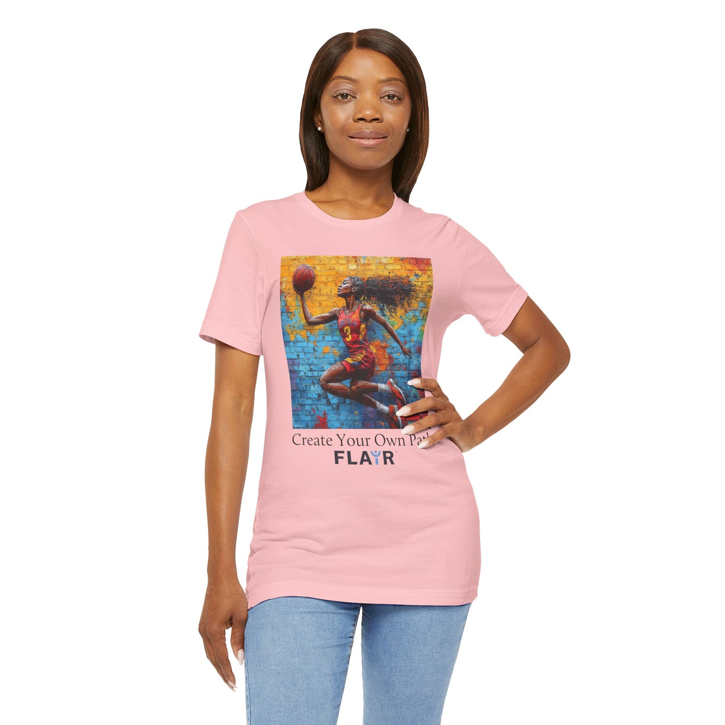 Rise And Shine with Purpose. Original Art. Unisex Jersey Short Sleeve Tee.