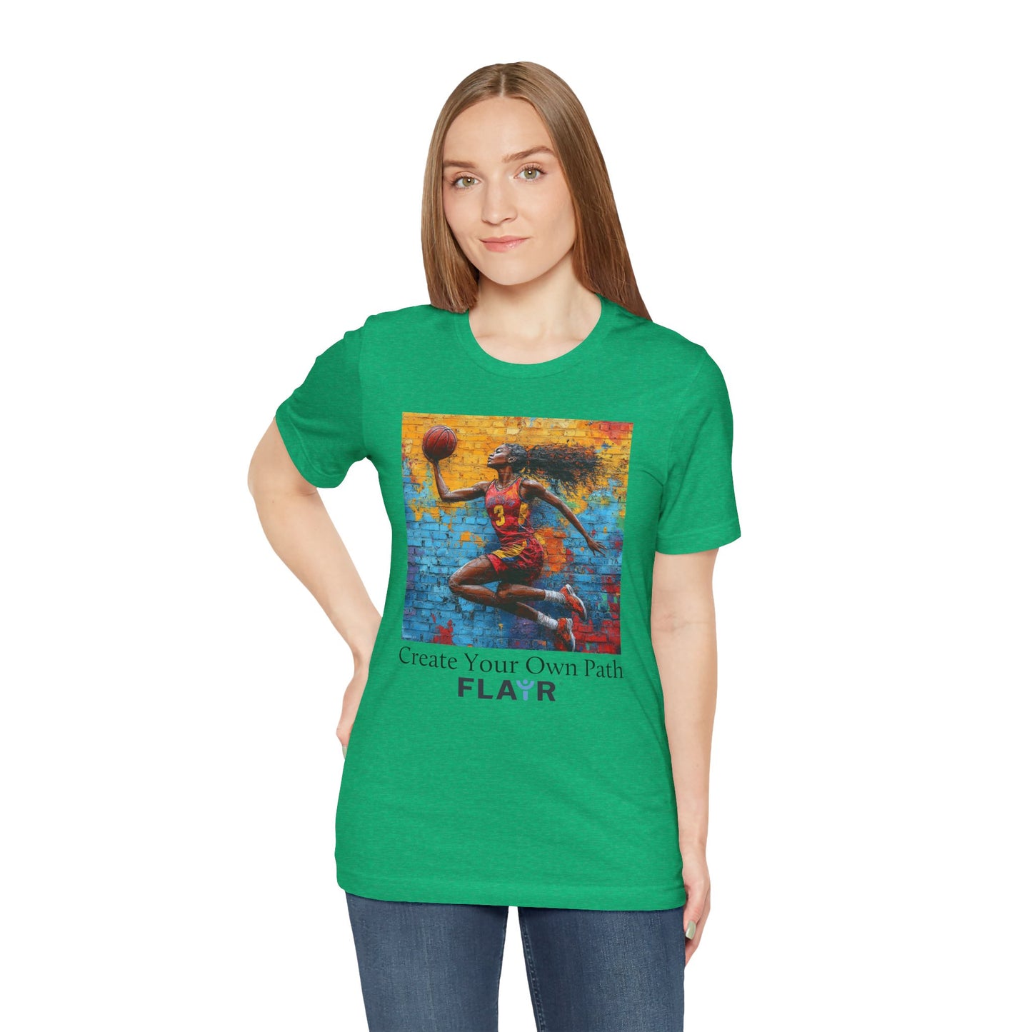 Rise And Shine with Purpose. Original Art. Unisex Jersey Short Sleeve Tee.