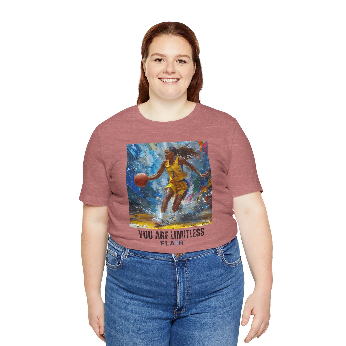 You Are Limitless. Original Art. Unisex Jersey Short Sleeve Tee.