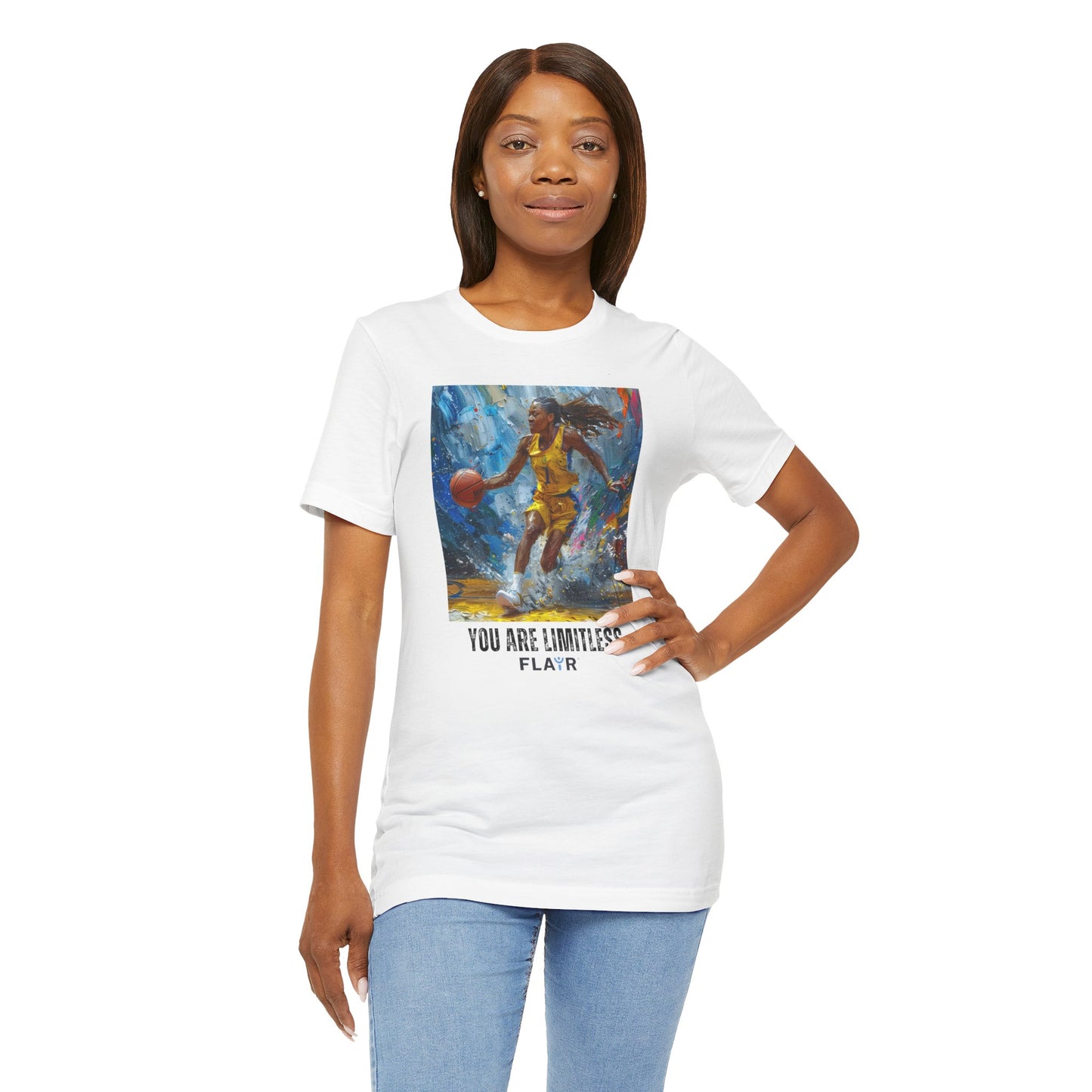 You Are Limitless. Original Art. Unisex Jersey Short Sleeve Tee.