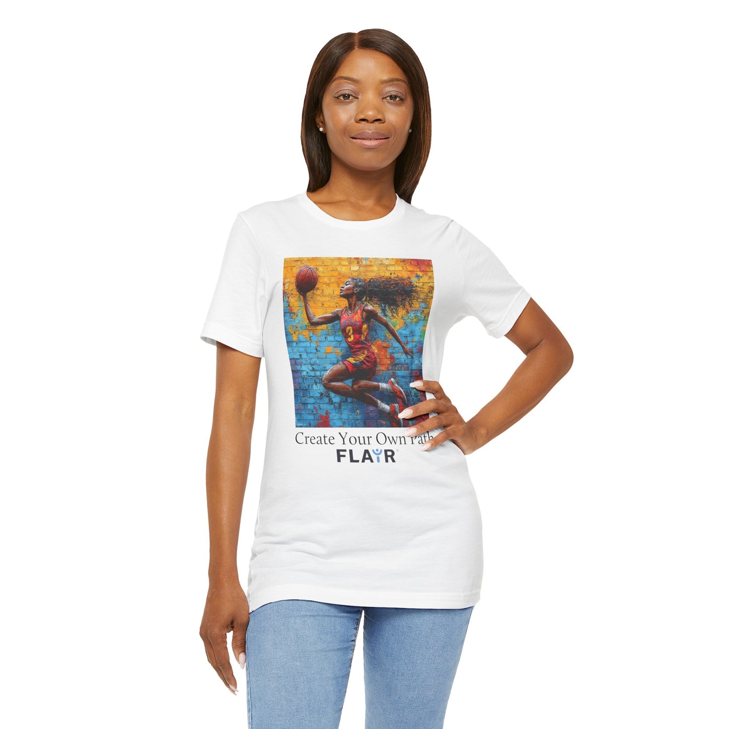 Rise And Shine with Purpose. Original Art. Unisex Jersey Short Sleeve Tee.