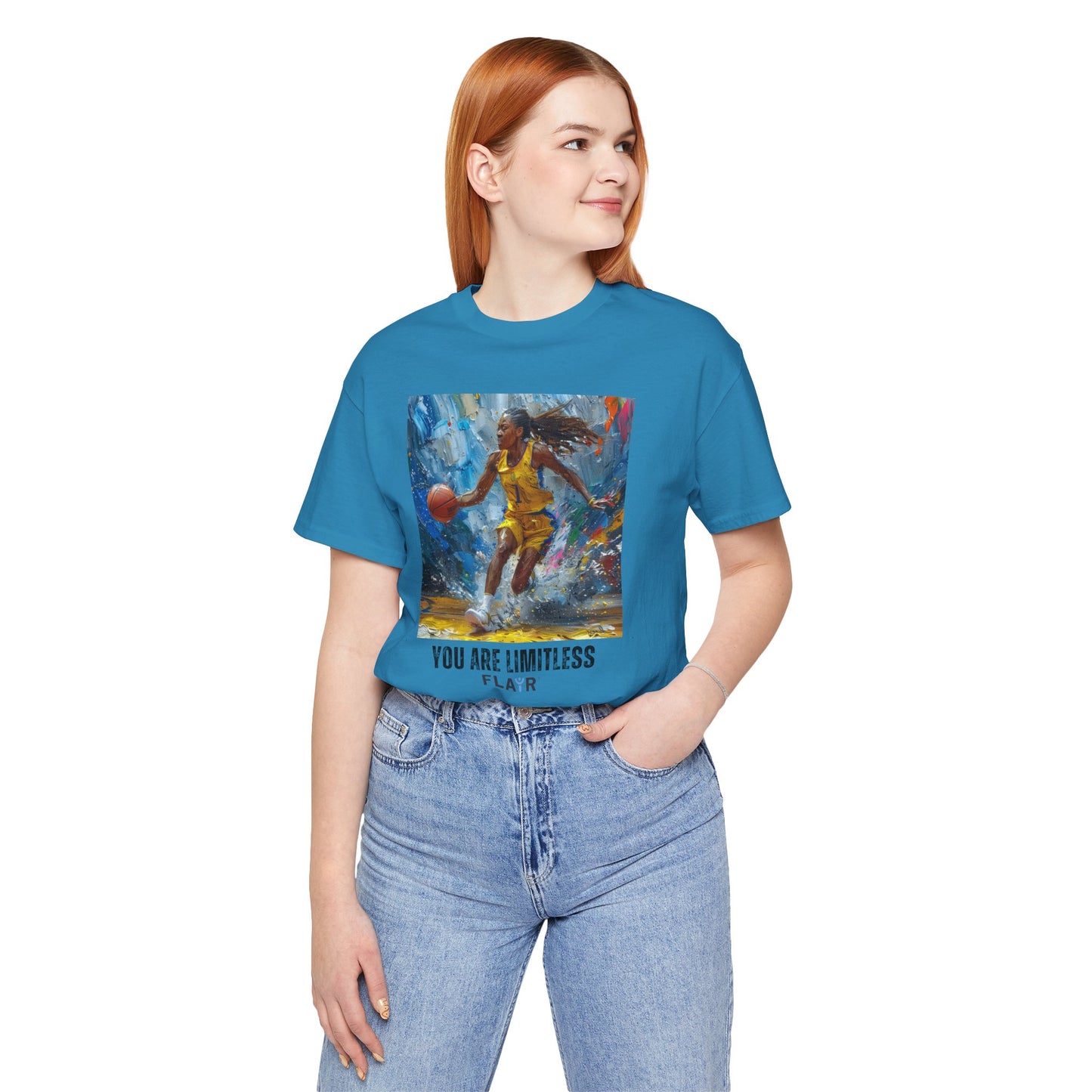 You Are Limitless. Original Art. Unisex Jersey Short Sleeve Tee.