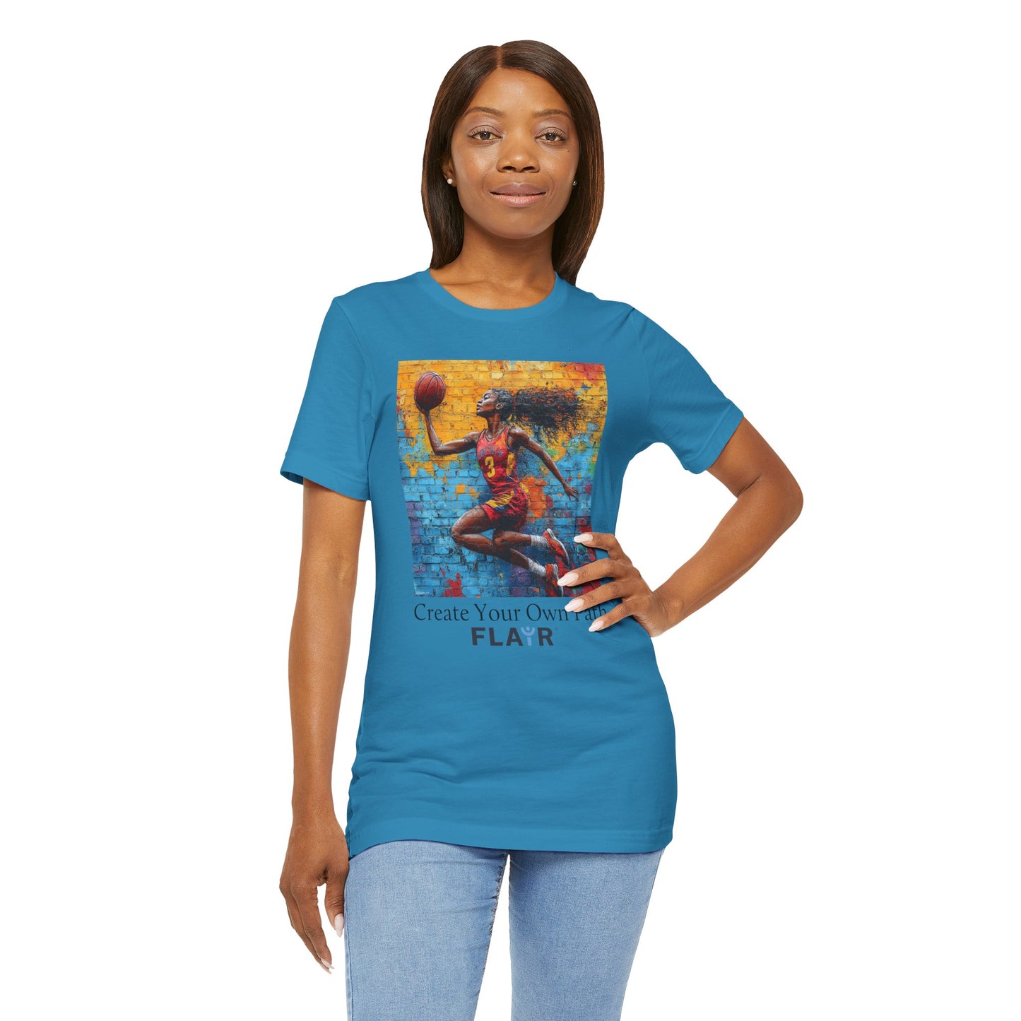Rise And Shine with Purpose. Original Art. Unisex Jersey Short Sleeve Tee.