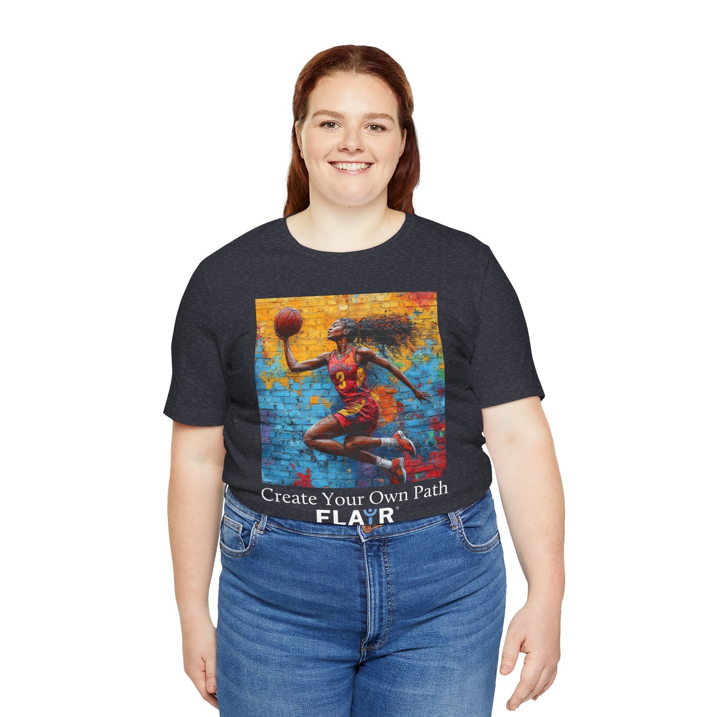 Rise And Shine with Purpose. Original Art. Unisex Jersey Short Sleeve Tee.
