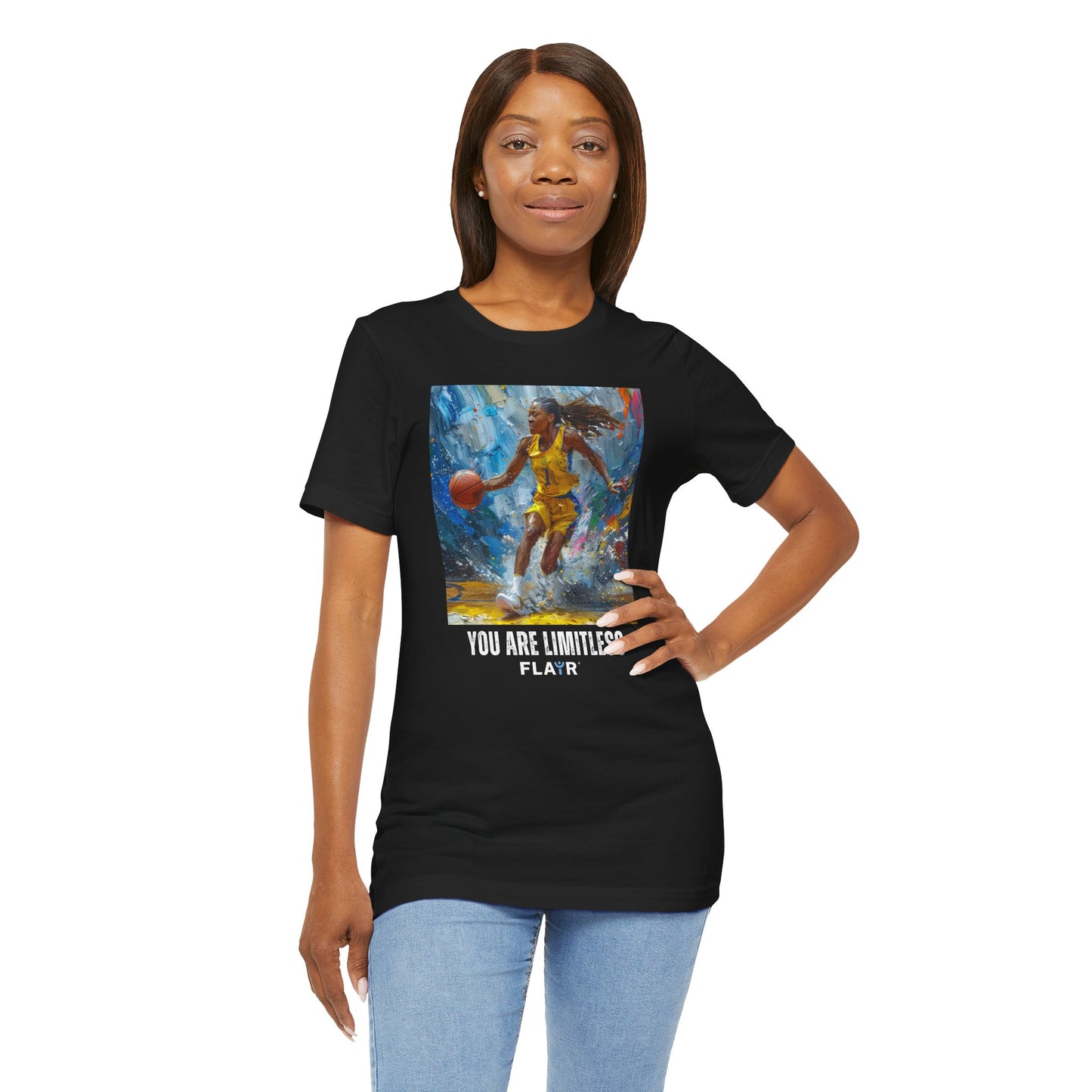 You Are Limitless. Original Art. Unisex Jersey Short Sleeve Tee.