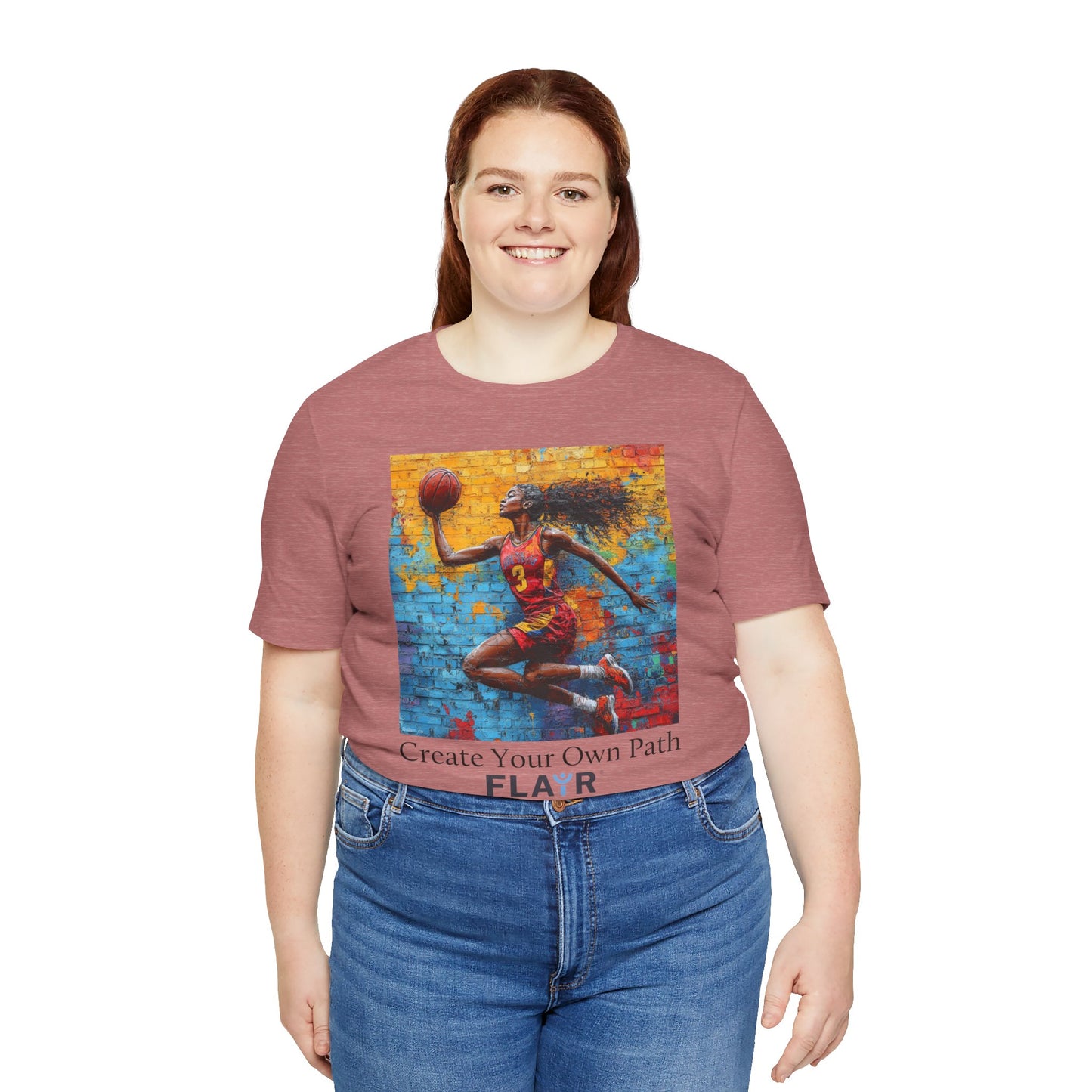 Rise And Shine with Purpose. Original Art. Unisex Jersey Short Sleeve Tee.