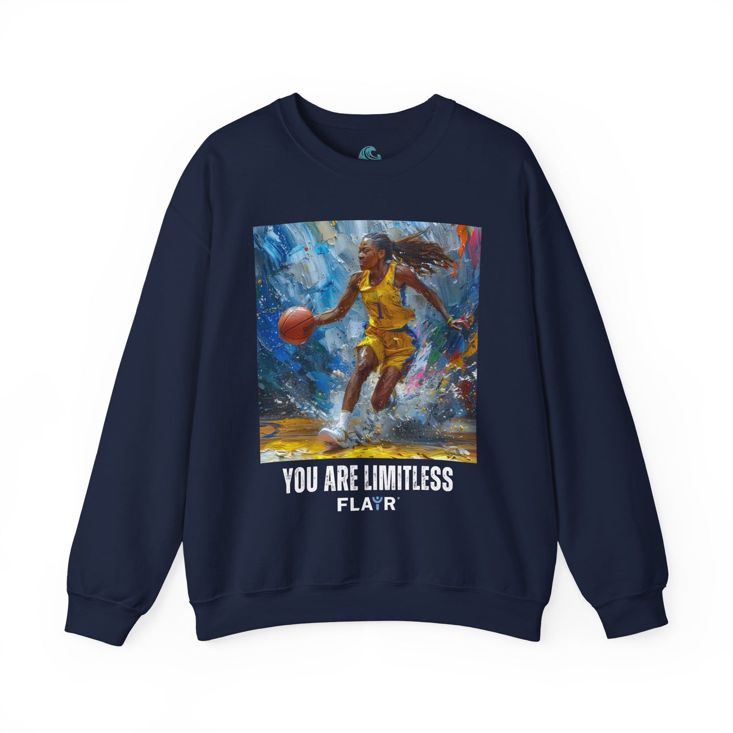 You Are Limitless. Unisex Heavy Blend Crewneck Sweatshirt.