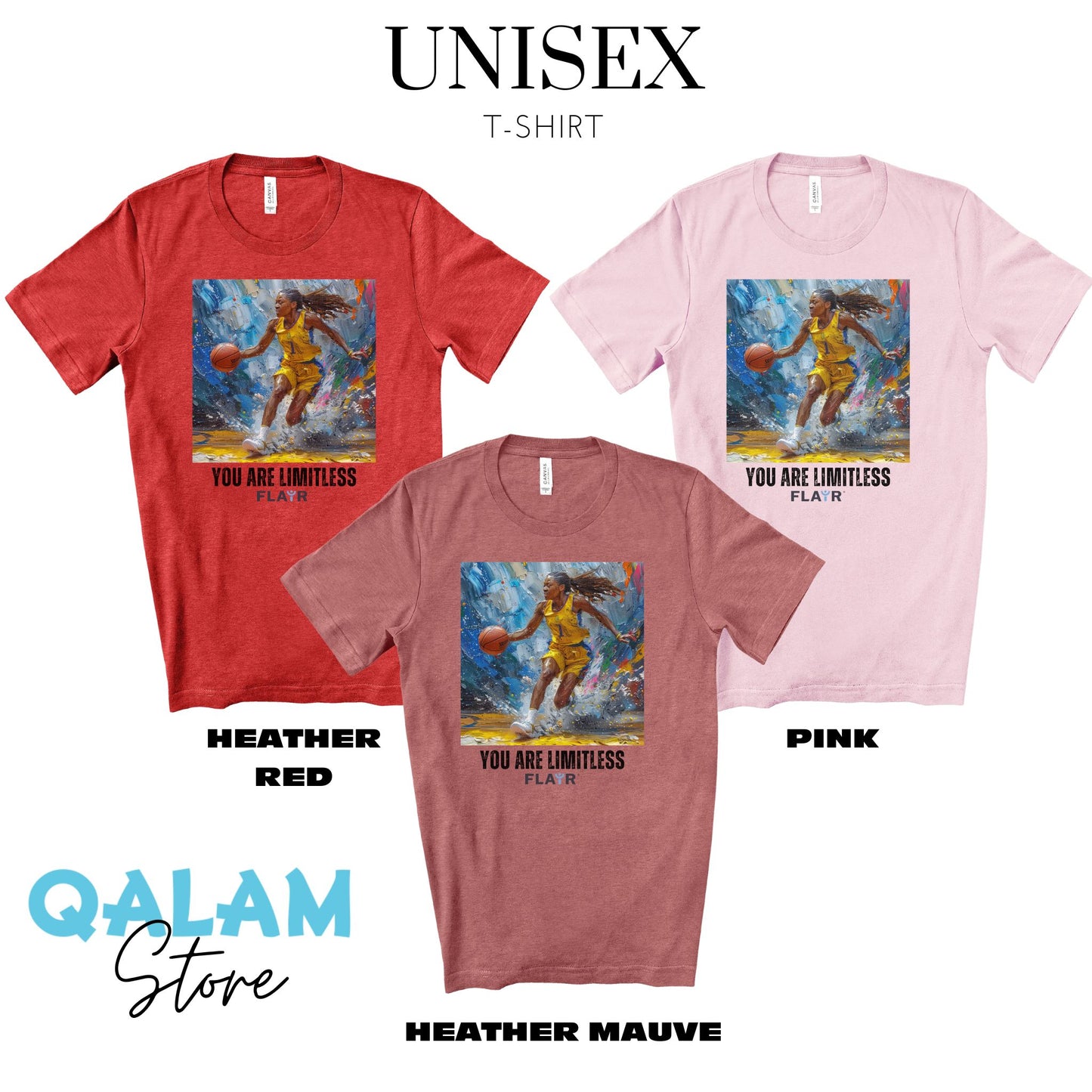 You Are Limitless. Original Art. Unisex Jersey Short Sleeve Tee.