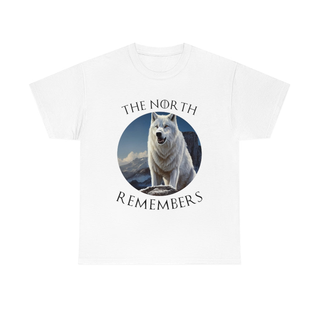 The North Remembers. Original Artwork. Unisex Heavy Cotton Tee.