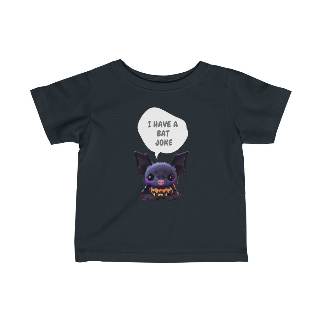 I Have A Bat Joke. Original Art. Unisex Heavy Cotton Tee. Infant Fine Jersey Tee.