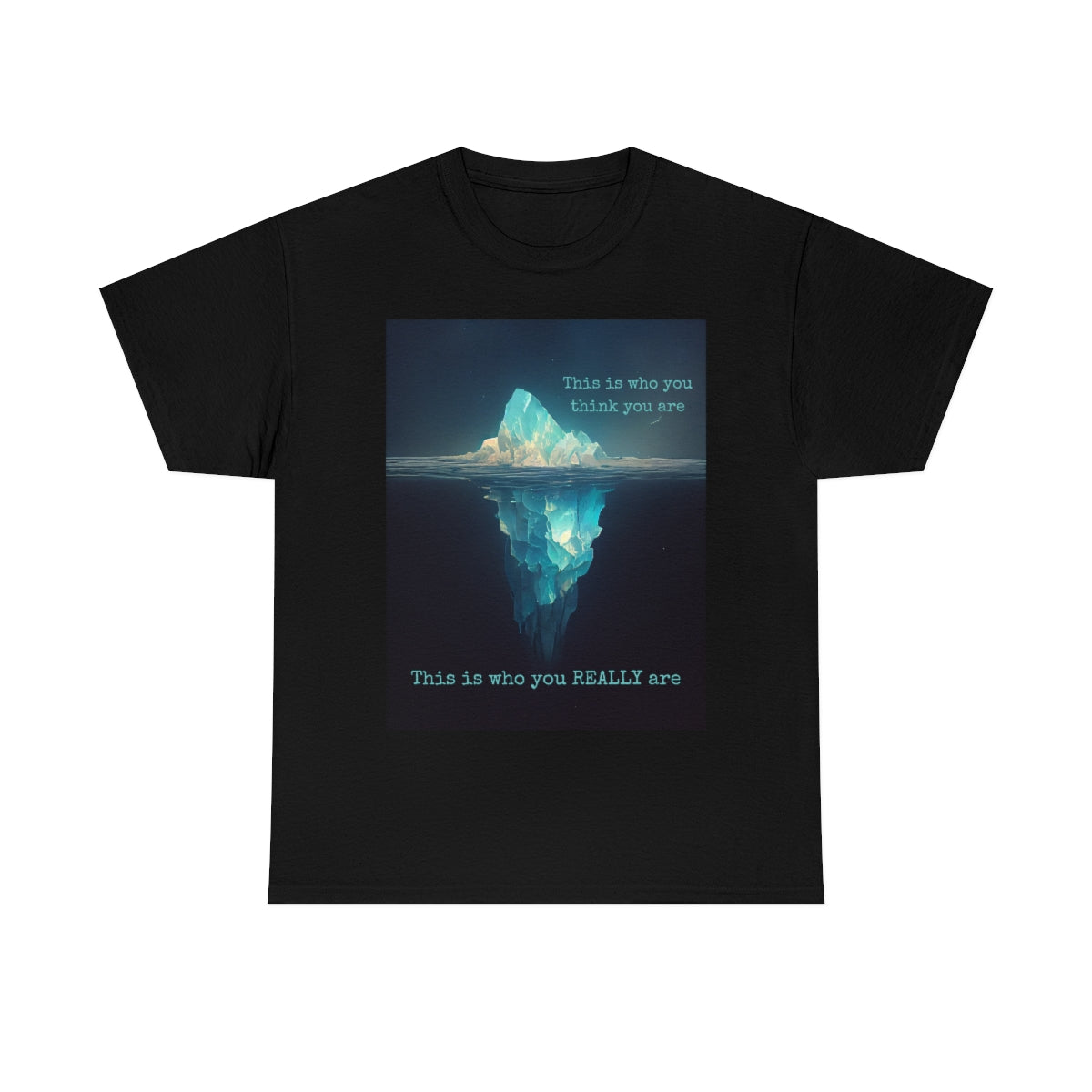 Believe In Yourself. Original Artwork. Unisex Heavy Cotton Tee.