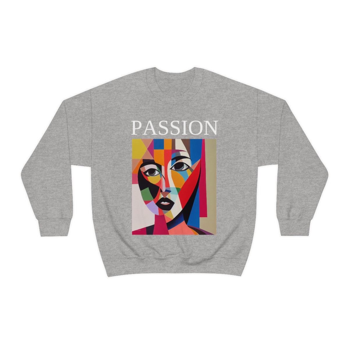 Follow Your Passion - Original Art. Unisex Heavy Blend Crewneck Sweatshirt.
