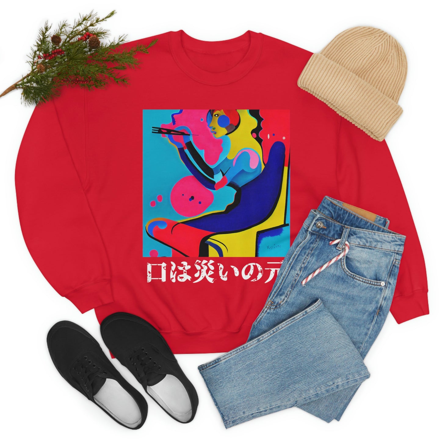 The Stoic Philosophers. Original Art. Unisex Heavy Blend Crewneck Sweatshirt.