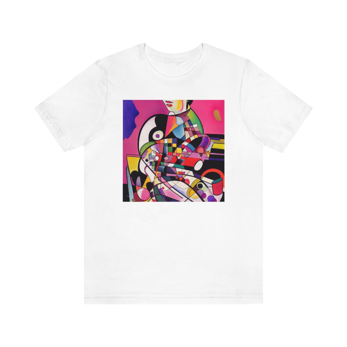 Multitasking - Original Art. Unisex Jersey Short Sleeve Tee.