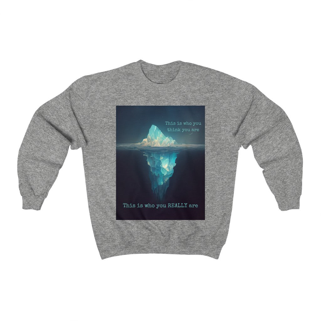 Believe In Yourself. Original Artwork. Unisex Heavy Blend™ Crewneck Sweatshirt.
