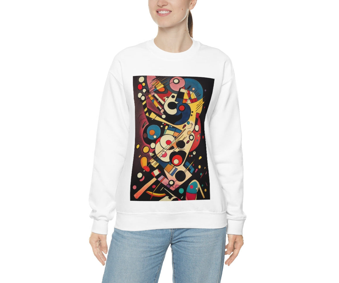 The Music Festival - Original Art. Unisex Heavy Blend Crewneck Sweatshirt.
