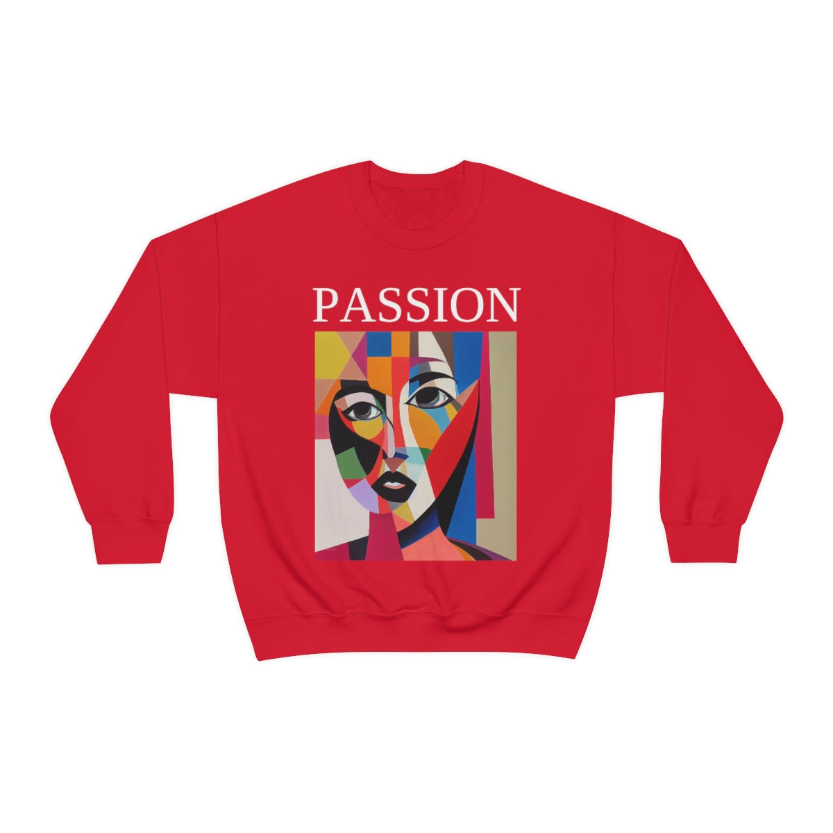 Follow Your Passion - Original Art. Unisex Heavy Blend Crewneck Sweatshirt.