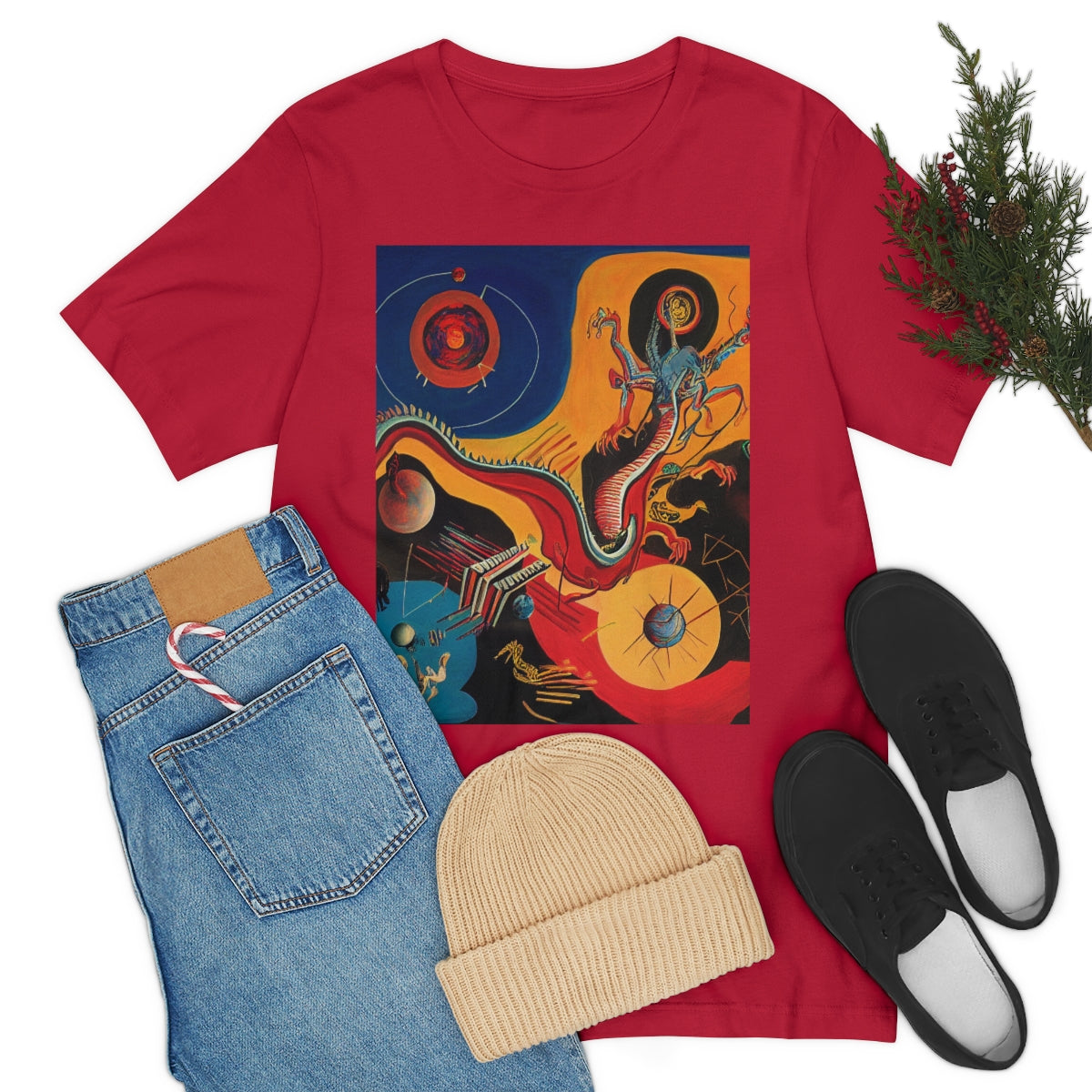 The Last Dragon. Original Art. Unisex Jersey Short Sleeve Tee.