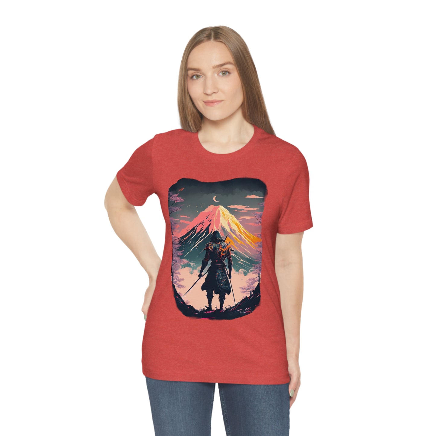 Wander often, wonder always. Original Art. Unisex Jersey Short Sleeve Tee.