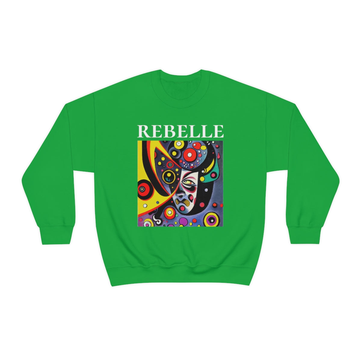 The Rebel - Original Art. Unisex Heavy Blend Crewneck Sweatshirt.
