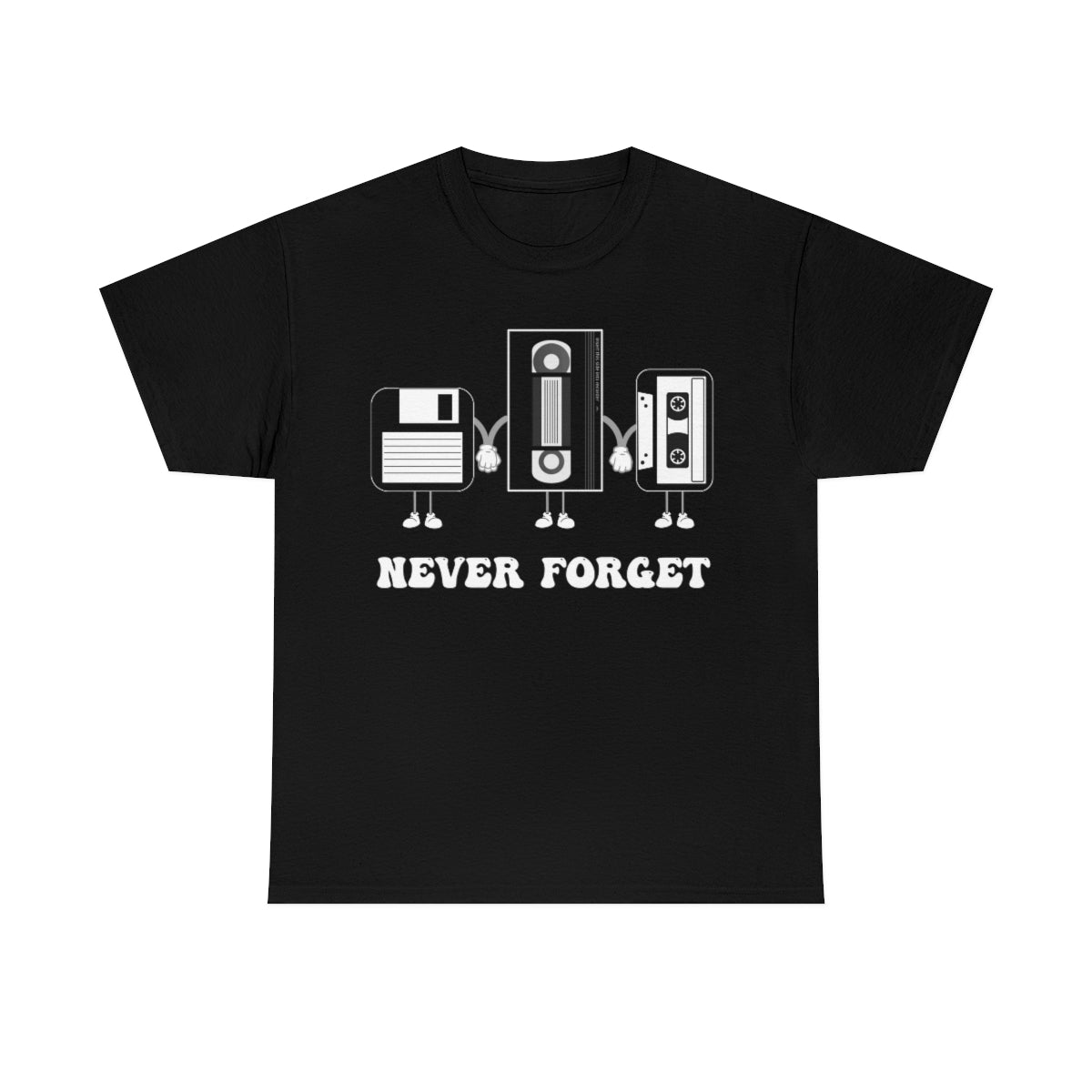 Never Forget Our Nostalgia Origins! Unisex Heavy Cotton Tee.