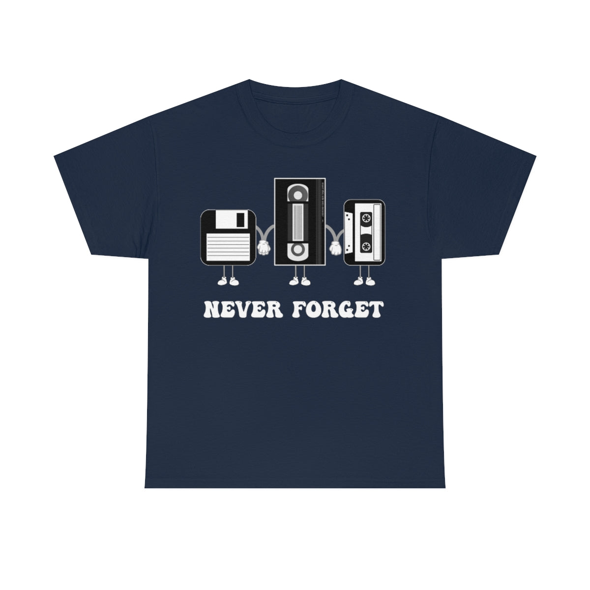 Never Forget Our Nostalgia Origins! Unisex Heavy Cotton Tee.