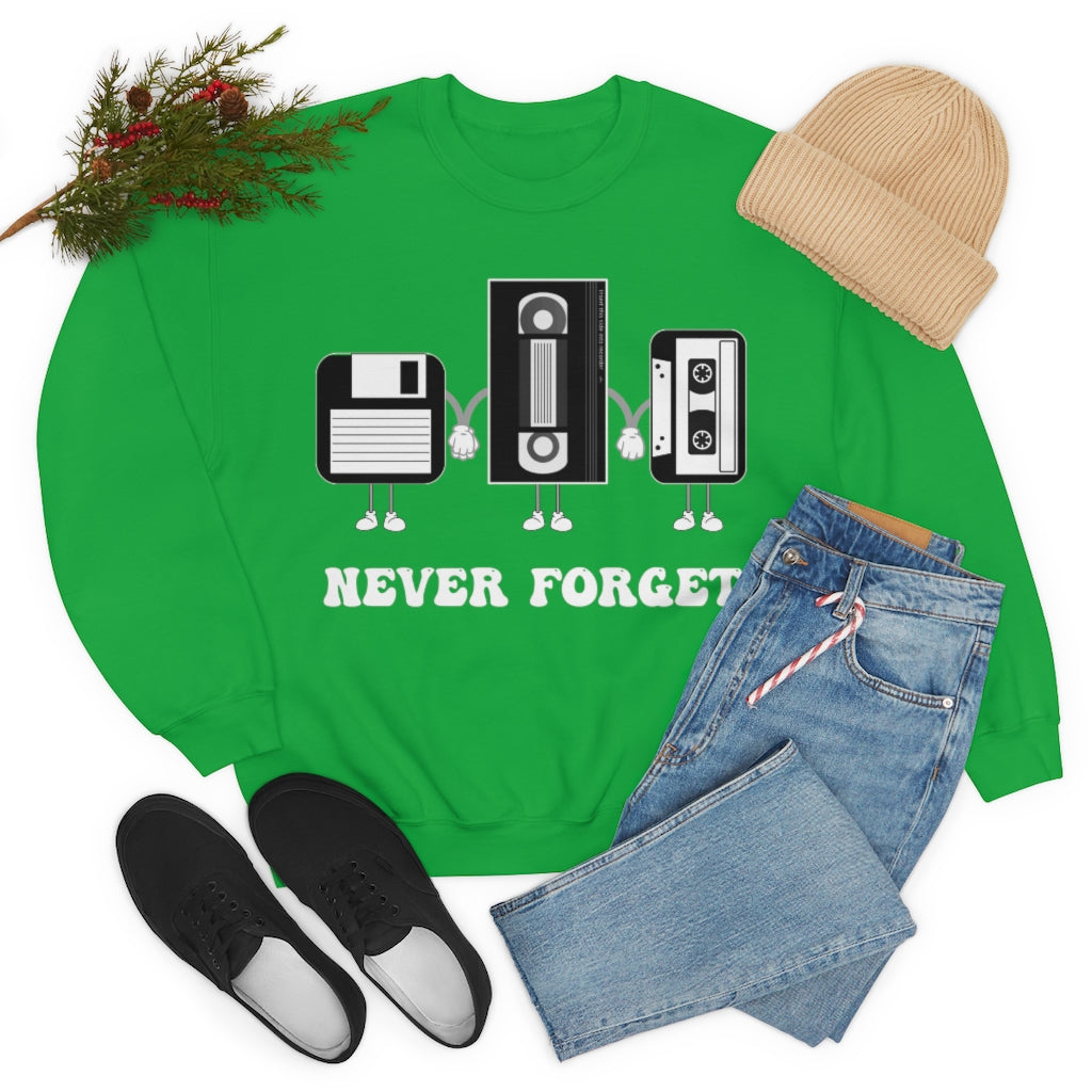 Never Forget Our Nostalgia Origins! Unisex Heavy Blend™ Crewneck Sweatshirt