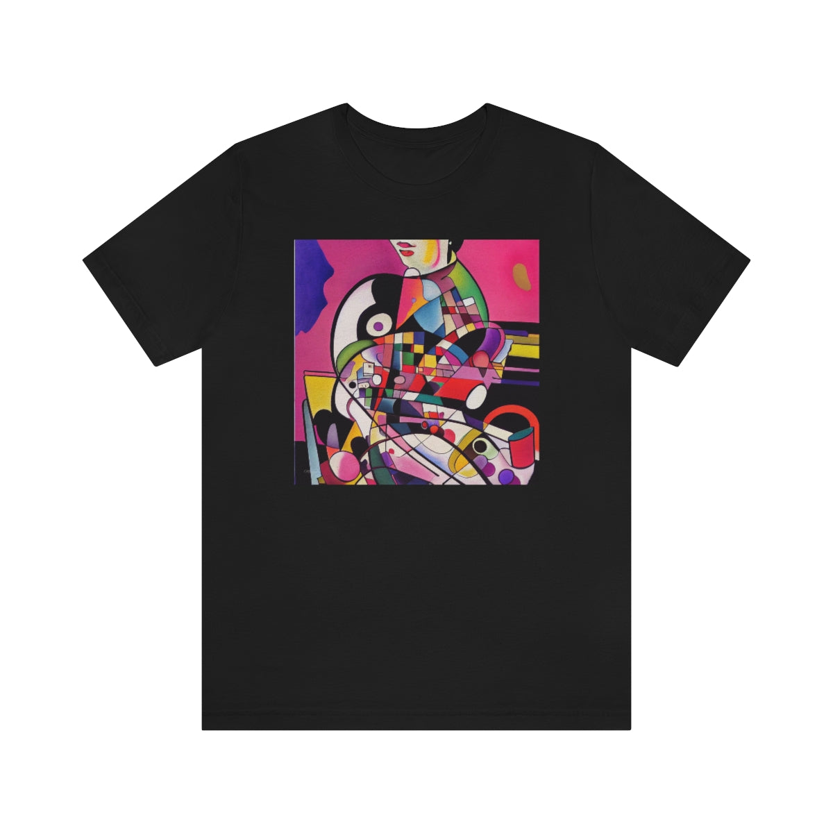 Multitasking - Original Art. Unisex Jersey Short Sleeve Tee.
