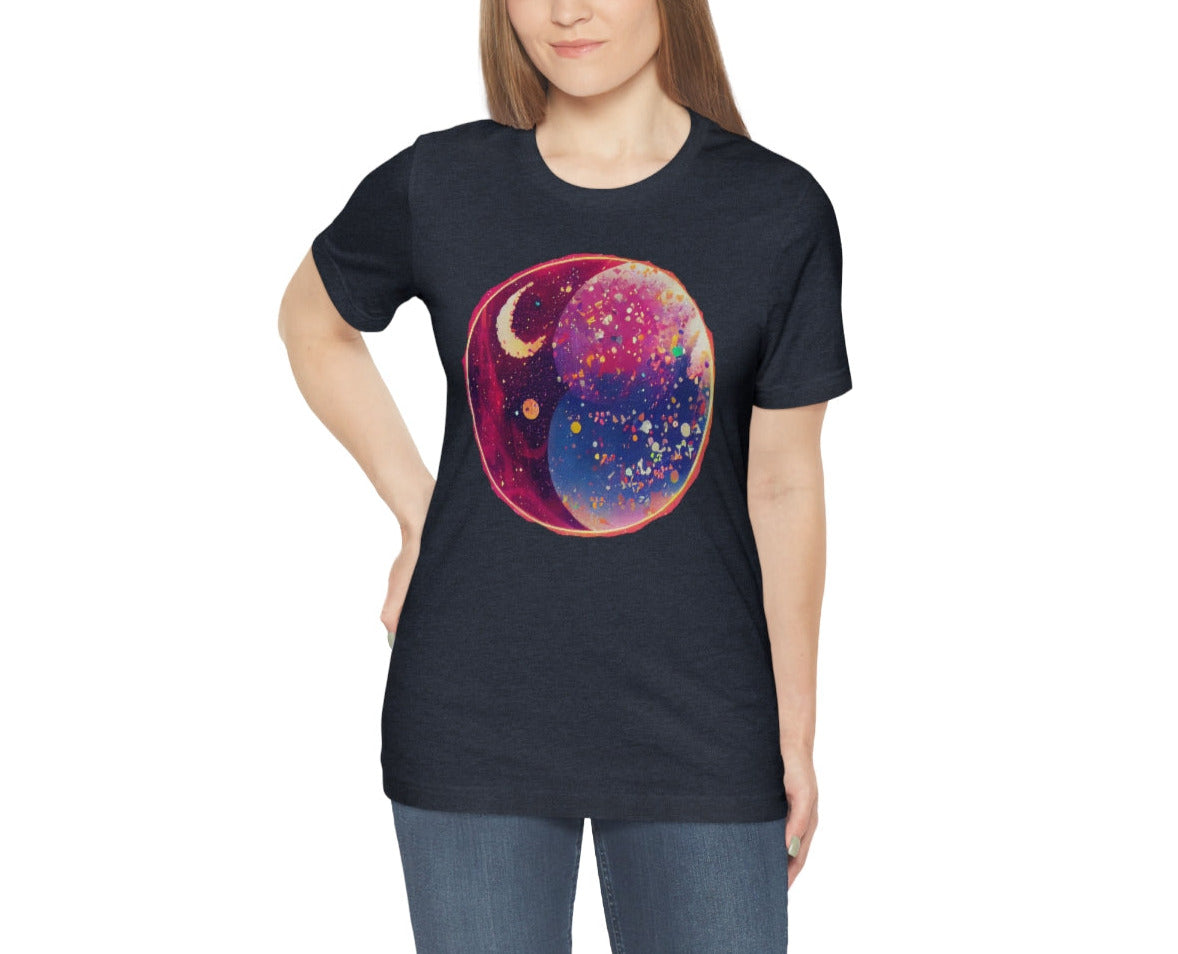 The Candy Galaxy - Original Art. Unisex Jersey Short Sleeve Tee.