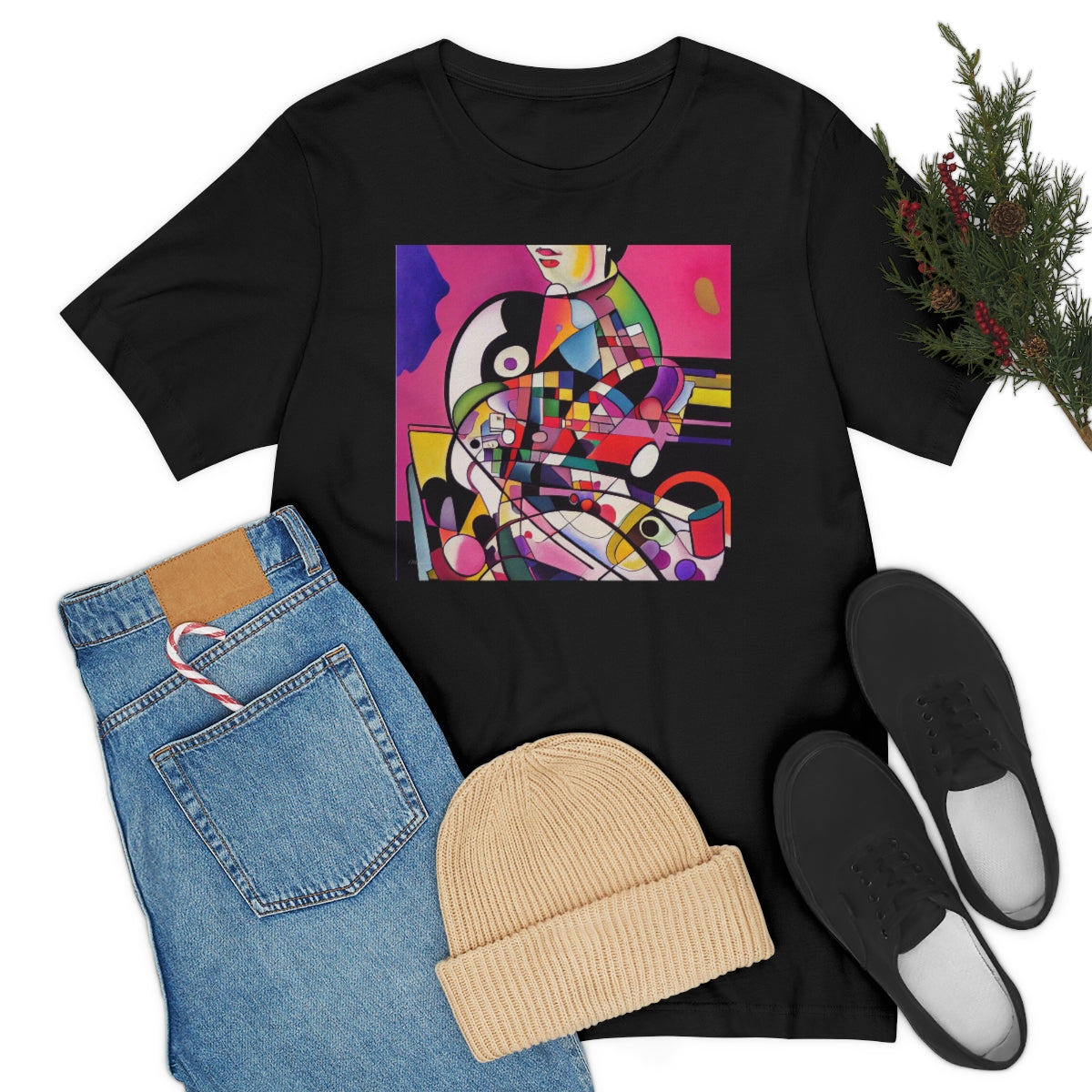 Multitasking - Original Art. Unisex Jersey Short Sleeve Tee.