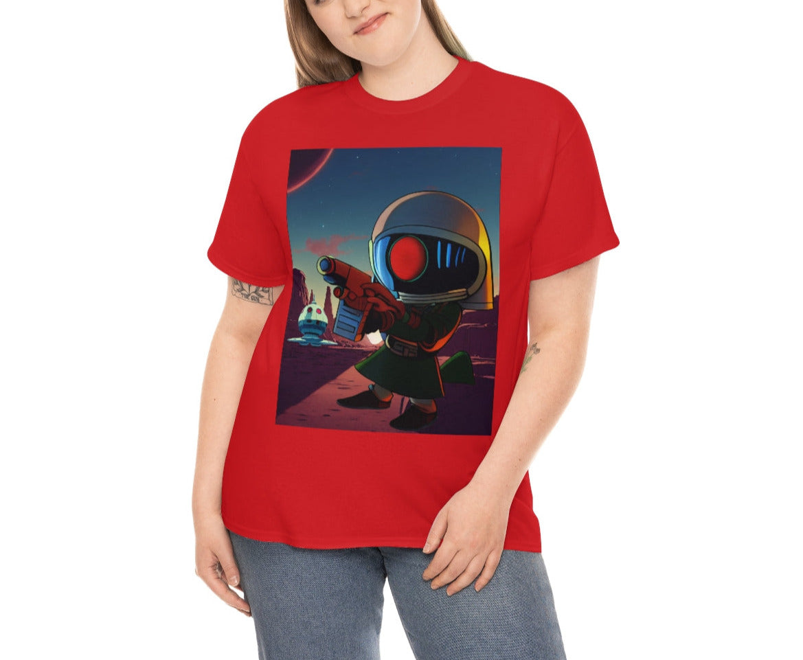 Vader The Plutonian. Unisex Heavy Cotton Tee.