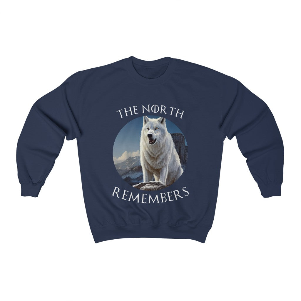 The North Remembers. Unisex Heavy Blend™ Crewneck Sweatshirt