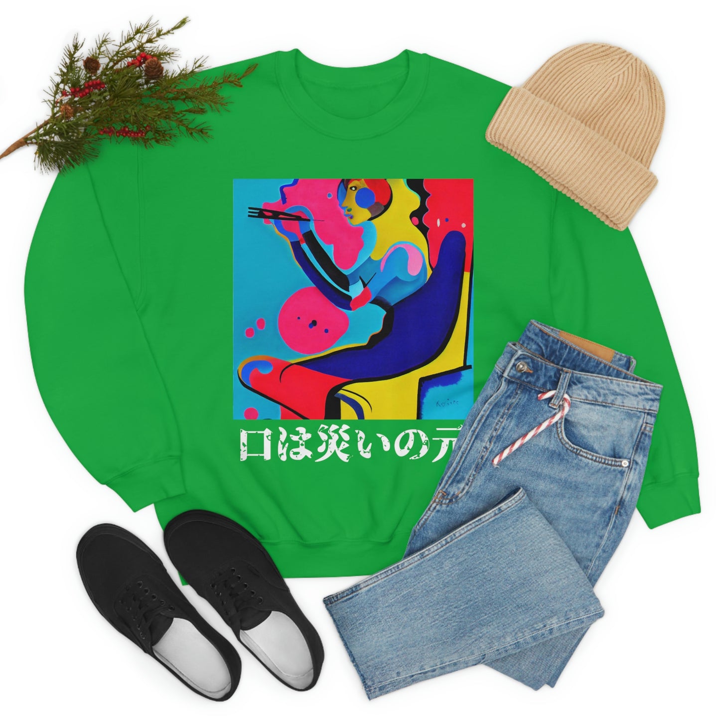 The Stoic Philosophers. Original Art. Unisex Heavy Blend Crewneck Sweatshirt.