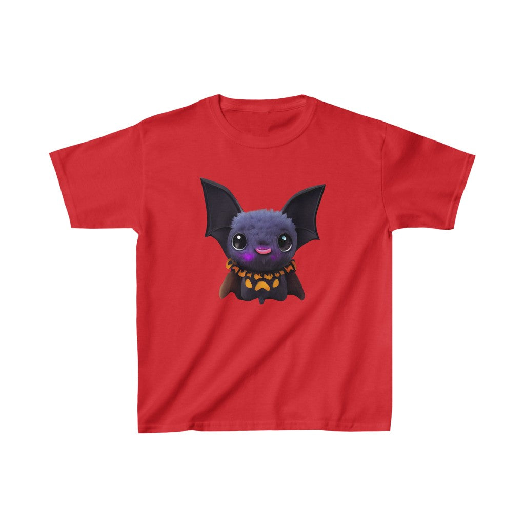 Cute Monster Bat. Unisex Heavy Cotton Tee. Kids Heavy Cotton™ Tee.