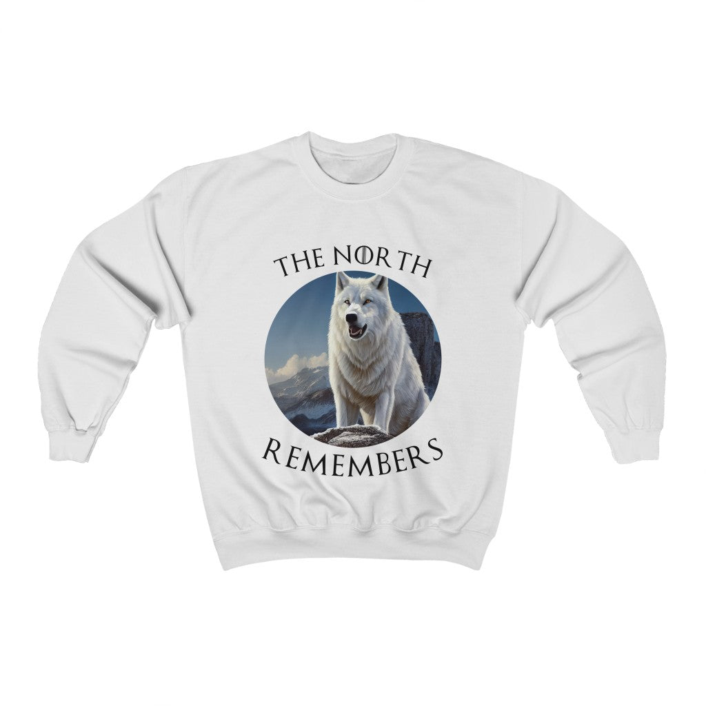 The North Remembers. Unisex Heavy Blend™ Crewneck Sweatshirt