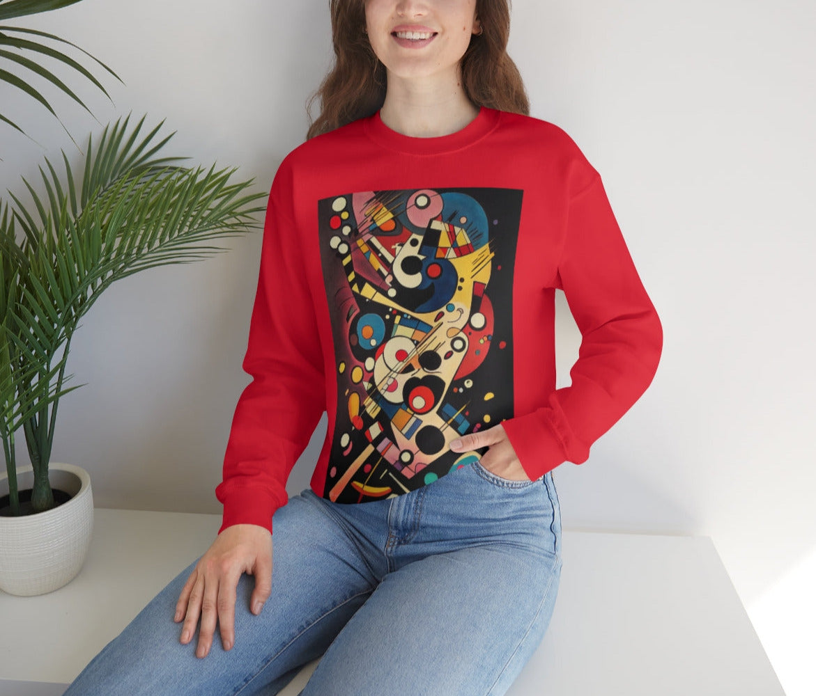 The Music Festival - Original Art. Unisex Heavy Blend Crewneck Sweatshirt.
