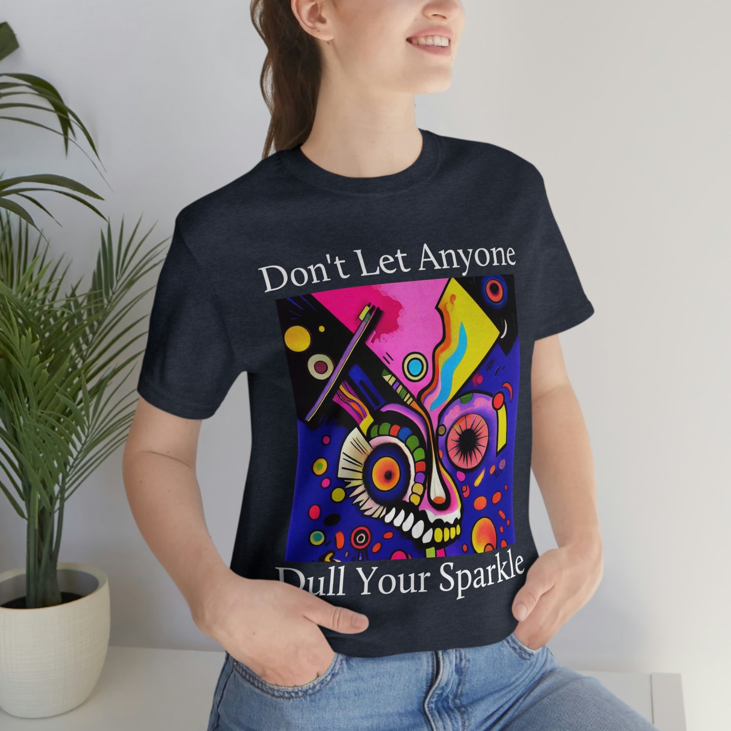 Express Yourself. Original Art. Unisex Jersey Short Sleeve Tee.