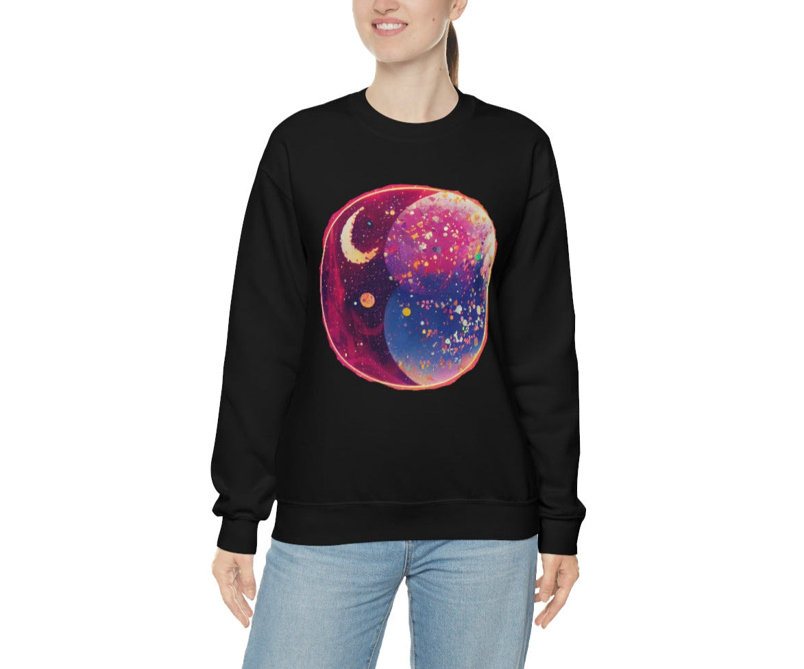 The Candy Galaxy - Original Art. Unisex Heavy Blend Crewneck Sweatshirt.