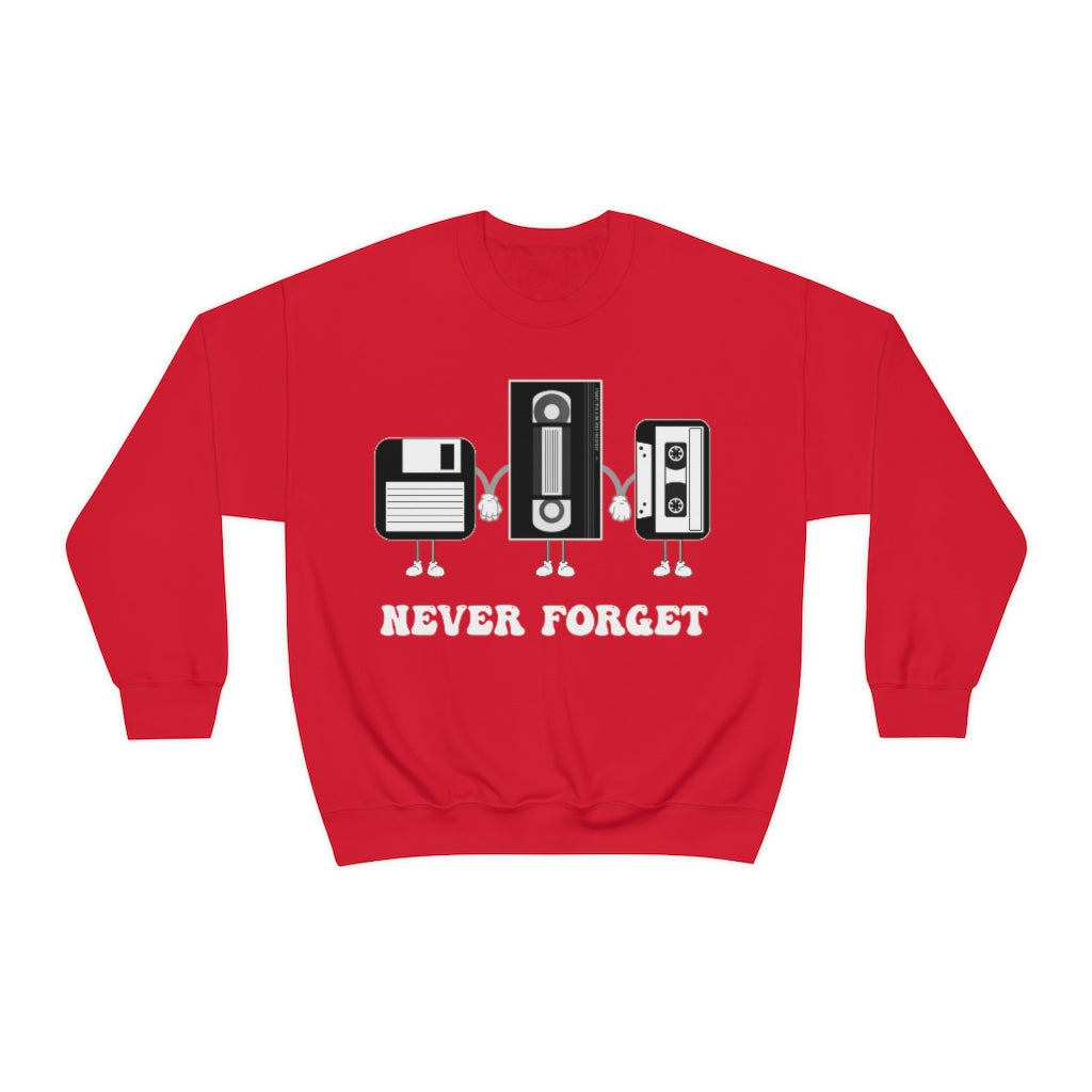 Never Forget Our Nostalgia Origins! Unisex Heavy Blend™ Crewneck Sweatshirt