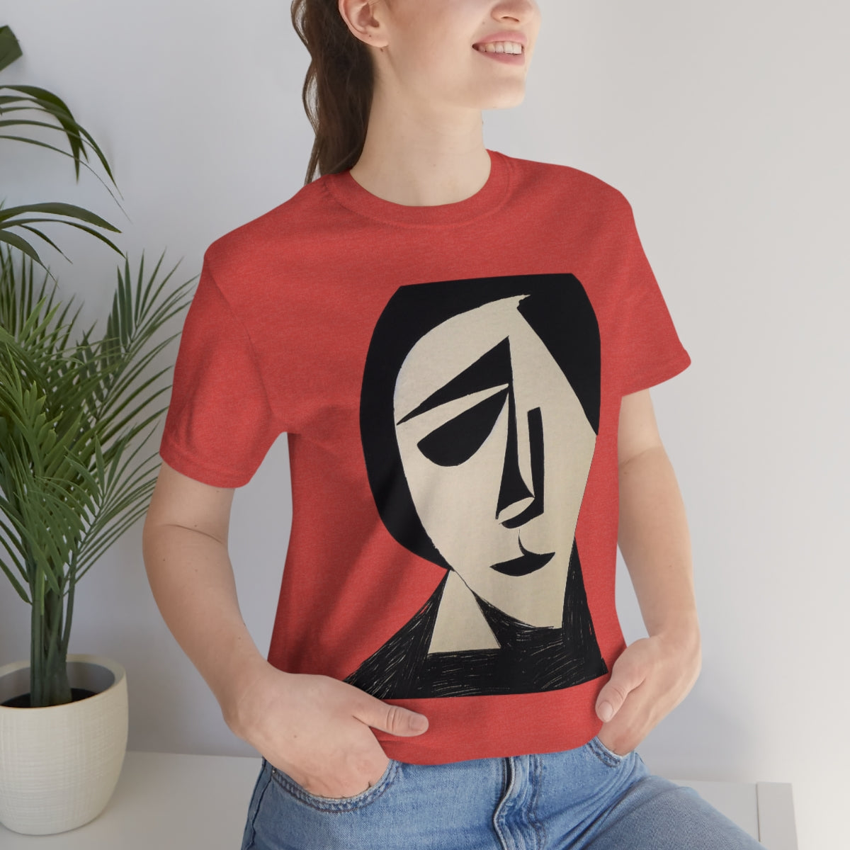 The Inventor - Original Art Remembering Overlooked Woman Scientists. Unisex Jersey Short Sleeve Tee.