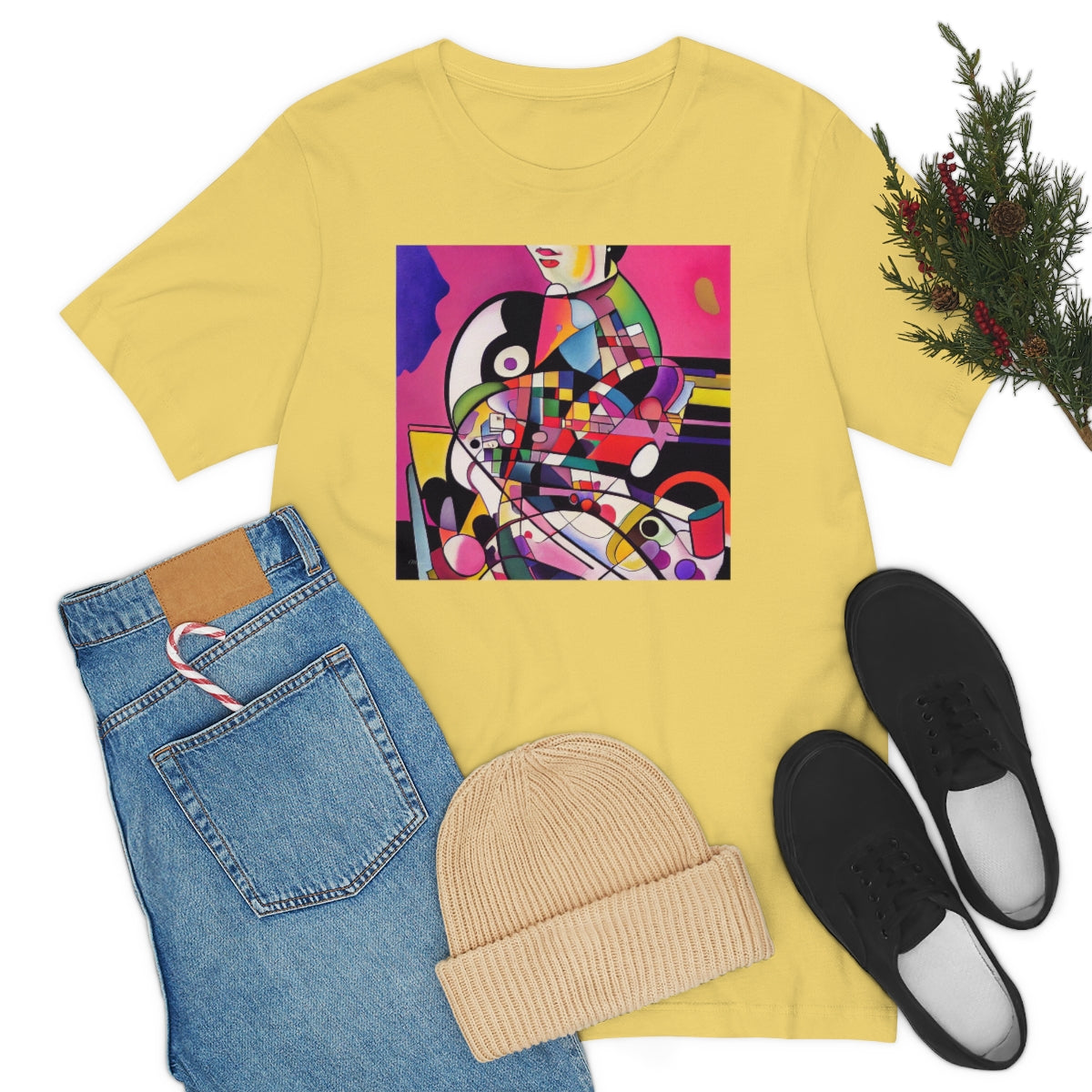 Multitasking - Original Art. Unisex Jersey Short Sleeve Tee.