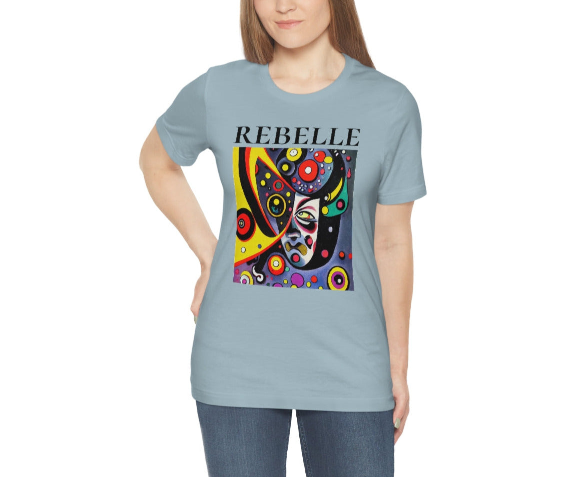The Rebel - Original Art. Unisex Jersey Short Sleeve Tee.