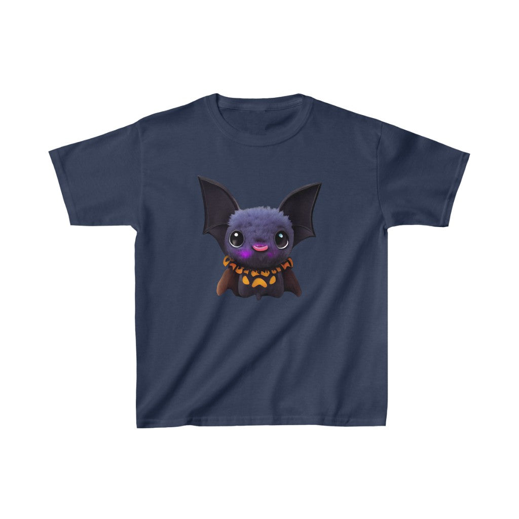 Cute Monster Bat. Unisex Heavy Cotton Tee. Kids Heavy Cotton™ Tee.