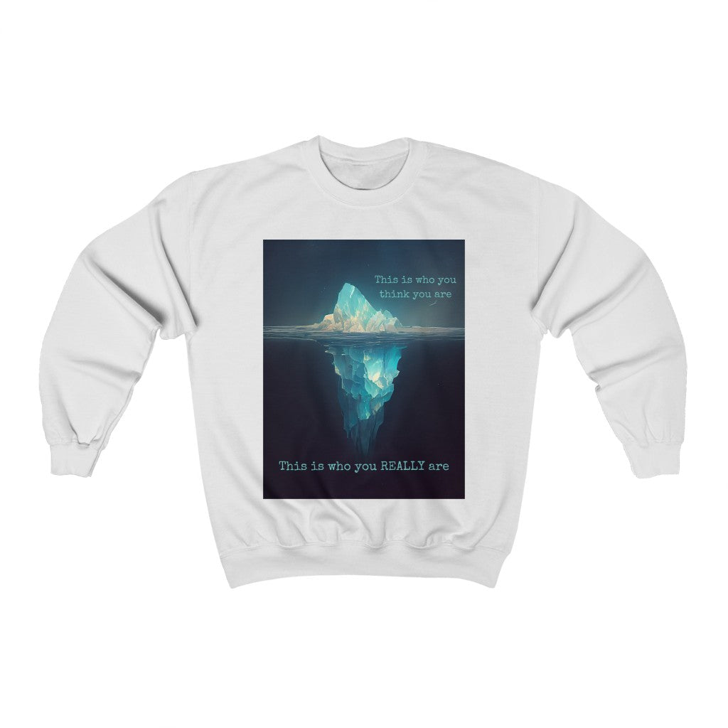 Believe In Yourself. Original Artwork. Unisex Heavy Blend™ Crewneck Sweatshirt.