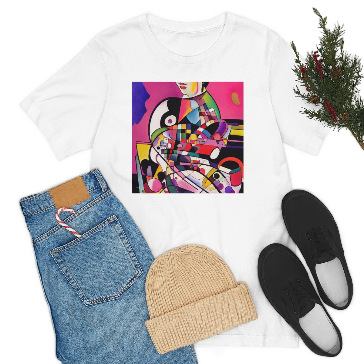 Multitasking - Original Art. Unisex Jersey Short Sleeve Tee.