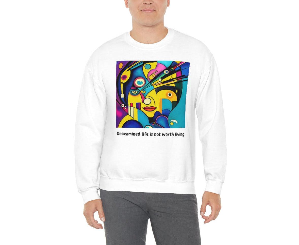 The Artist - Original Art. Unisex Heavy Blend Crewneck Sweatshirt.