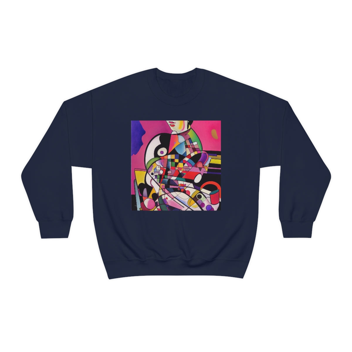 Multitasking - Original Art. Unisex Heavy Blend Crewneck Sweatshirt.