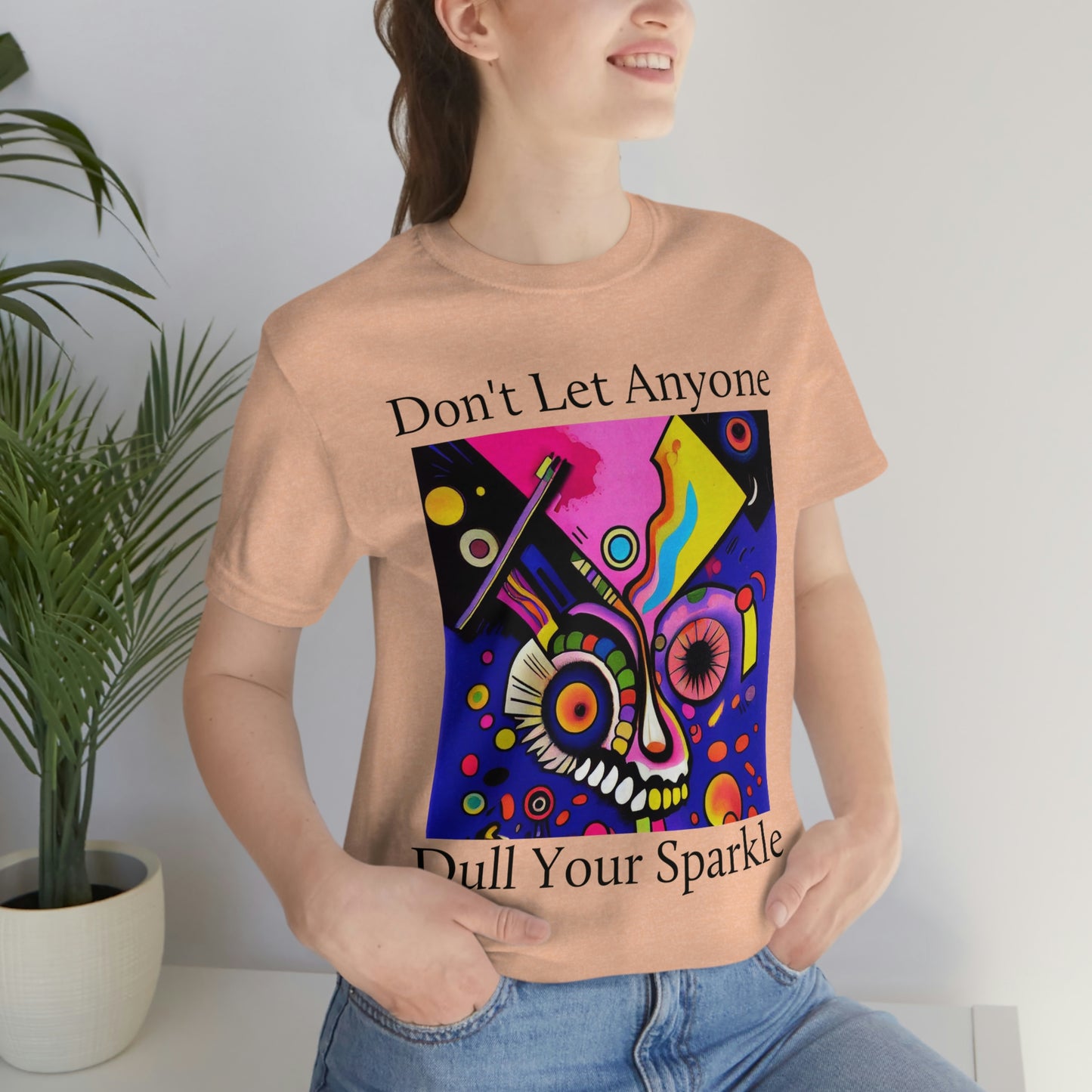 Express Yourself. Original Art. Unisex Jersey Short Sleeve Tee.