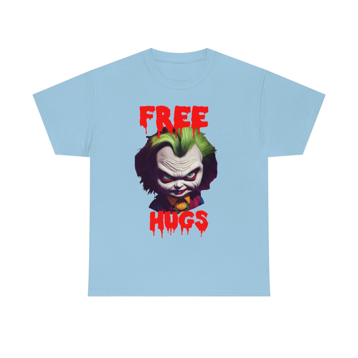 Free Hugs, Happy Halloween! Original art. Unisex Heavy Cotton Tee.