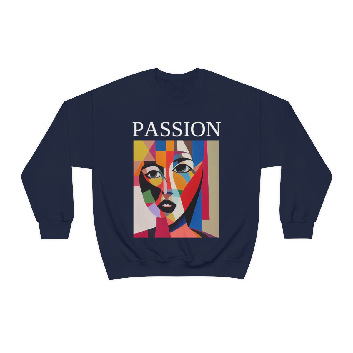 Follow Your Passion - Original Art. Unisex Heavy Blend Crewneck Sweatshirt.